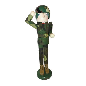 TrimMerry 15" Military Nutcracker